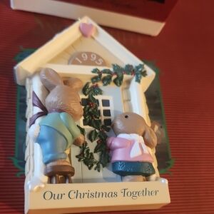 Our 1995  Christmas Together Ornament Hallmark